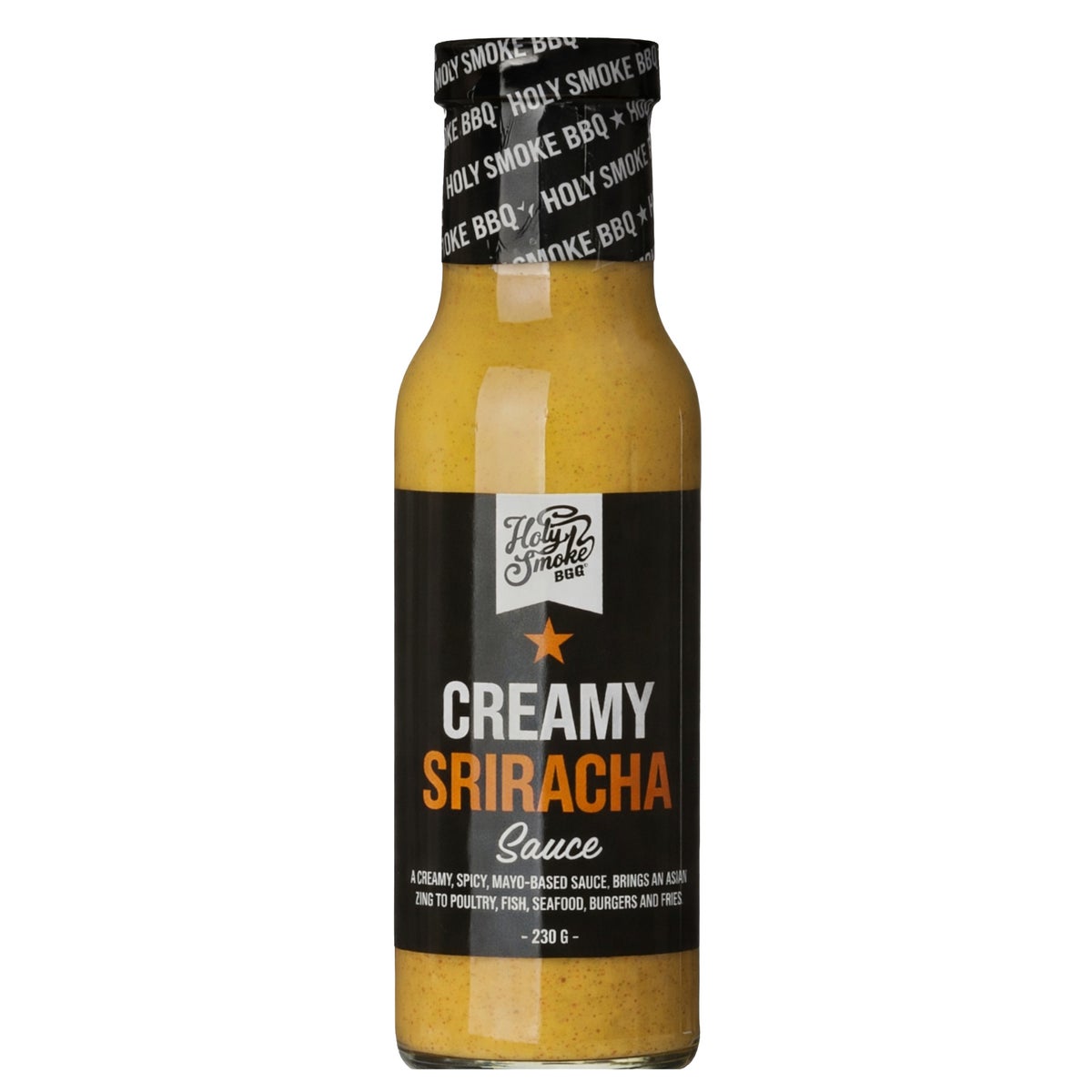 Saus creamy sriracha 230 g Holy Smoke Saus creamy sriracha 230 g Holy Smoke