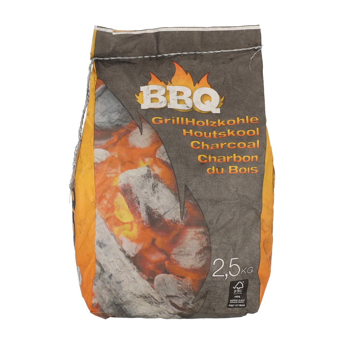 Houtskool 2,5 kg Houtskool 2,5 kg