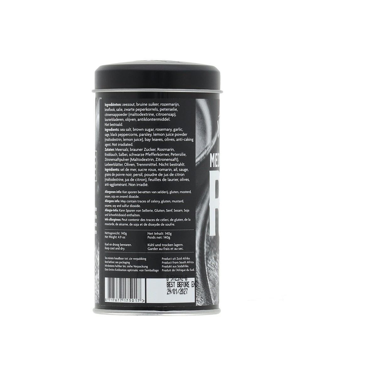 Rub bbq mediterranean 140 g Not Just BBQ Rub bbq mediterranean 140 g Not Just BBQ