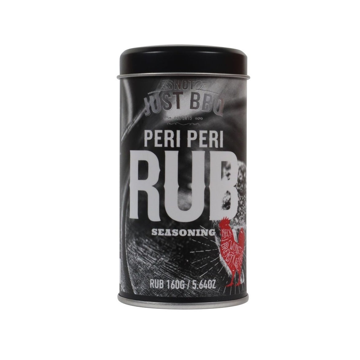 Rub bbq peri peri 160 g Not Just BBQ Rub bbq peri peri 160 g Not Just BBQ