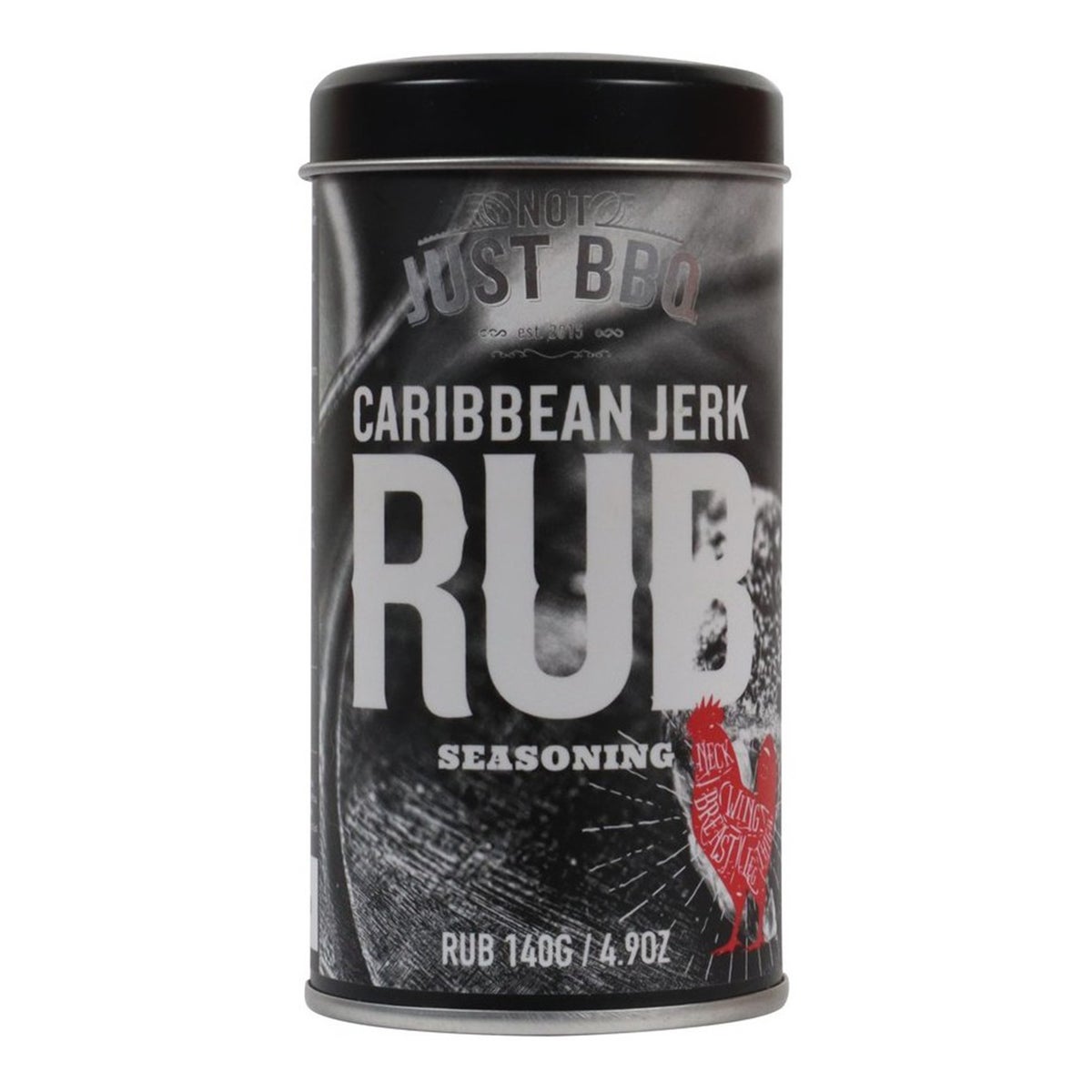 Rub bbq Caribean jerk 140 g Not Just BBQ Rub bbq Caribean jerk 140 g Not Just BBQ