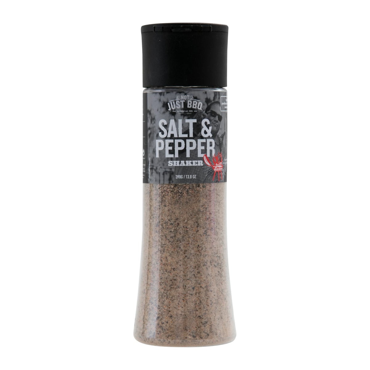 Shaker salt & pepper 390 g Not Just BBQ Shaker salt & pepper 390 g Not Just BBQ