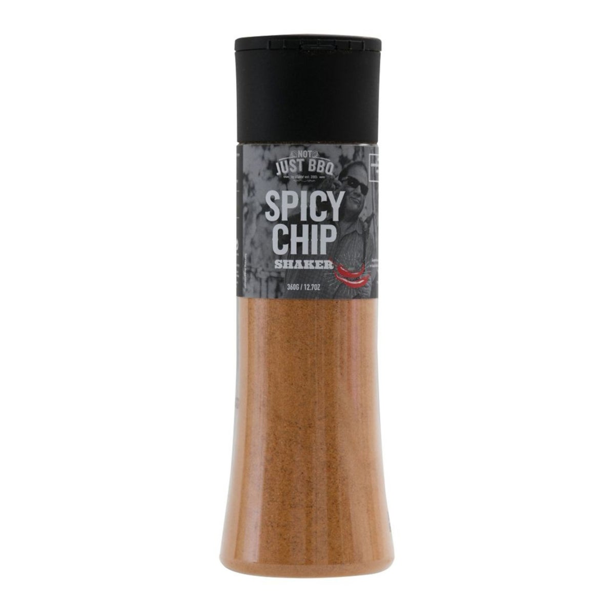 Shaker spicy chip 360 g Not Just BBQ Shaker spicy chip 360 g Not Just BBQ