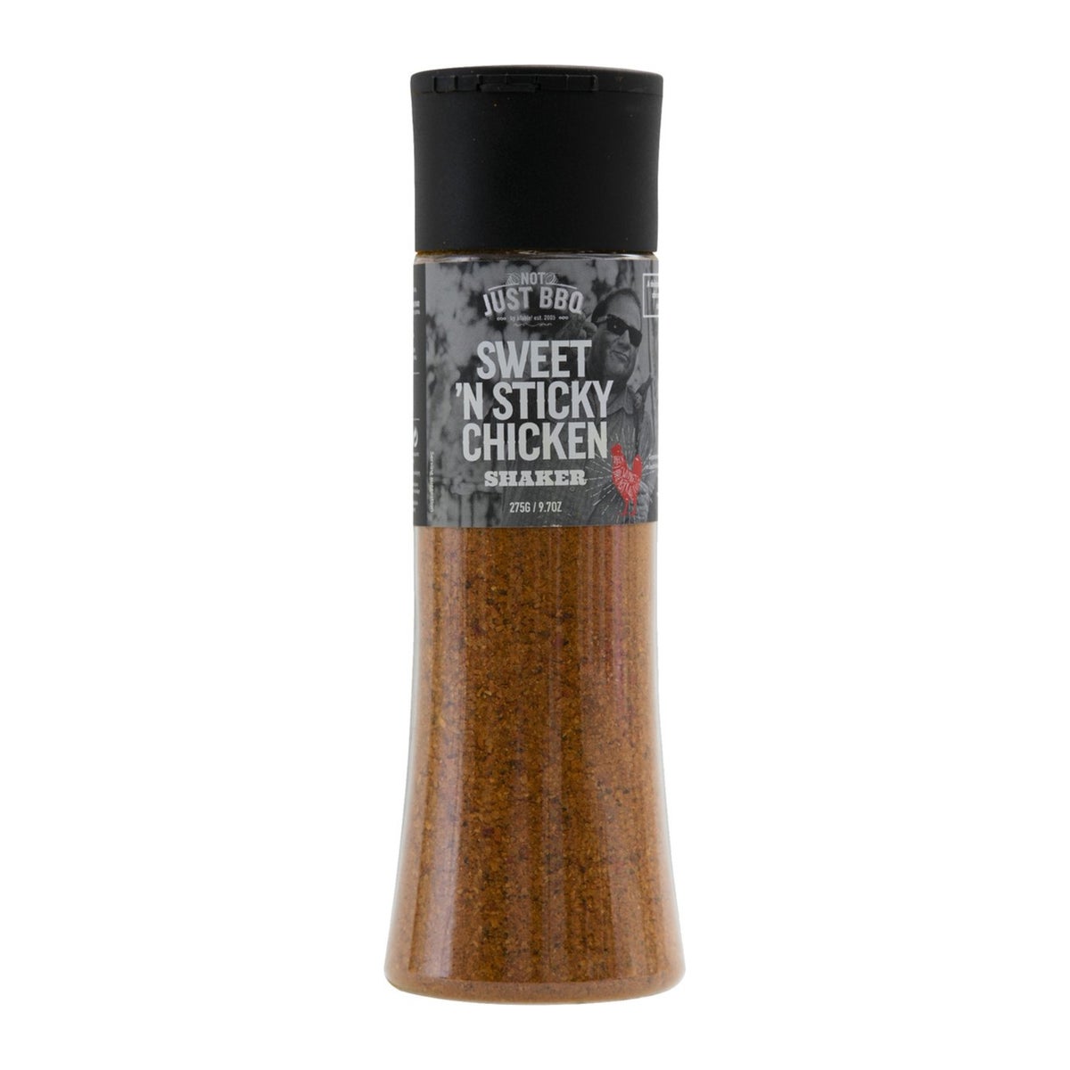Shaker sweet 'n sticky chicken 275 g Not Just BBQ Shaker sweet 'n sticky chicken 275 g Not Just BBQ