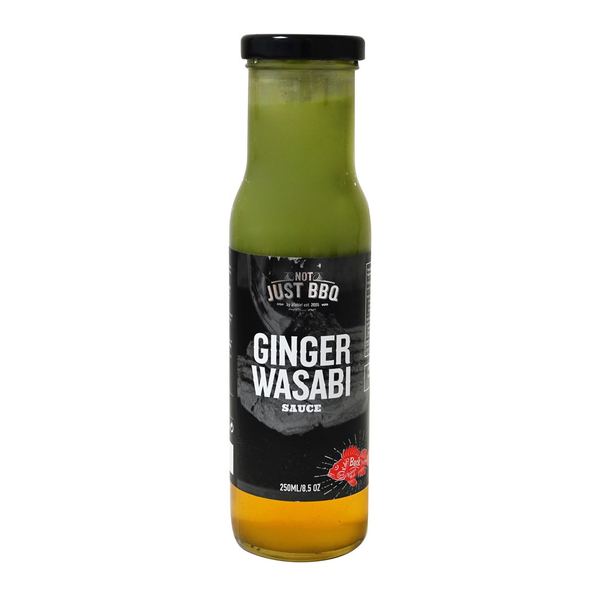 Saus ginger wasabi 250 ml Not Just BBQ Saus ginger wasabi 250 ml Not Just BBQ