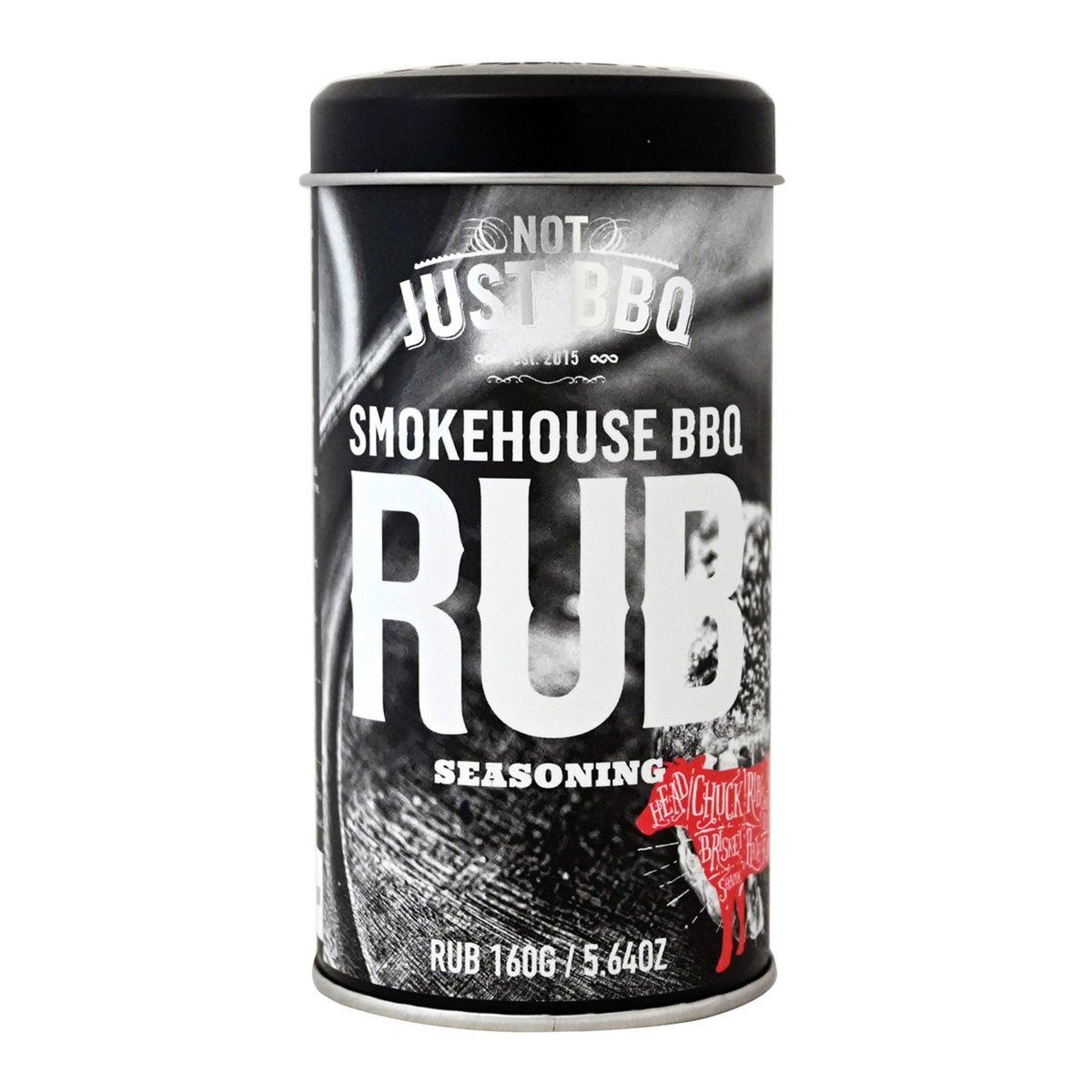 Rub bbq smokehouse bbq 160 g Not Just BBQ Rub bbq smokehouse bbq 160 g Not Just BBQ