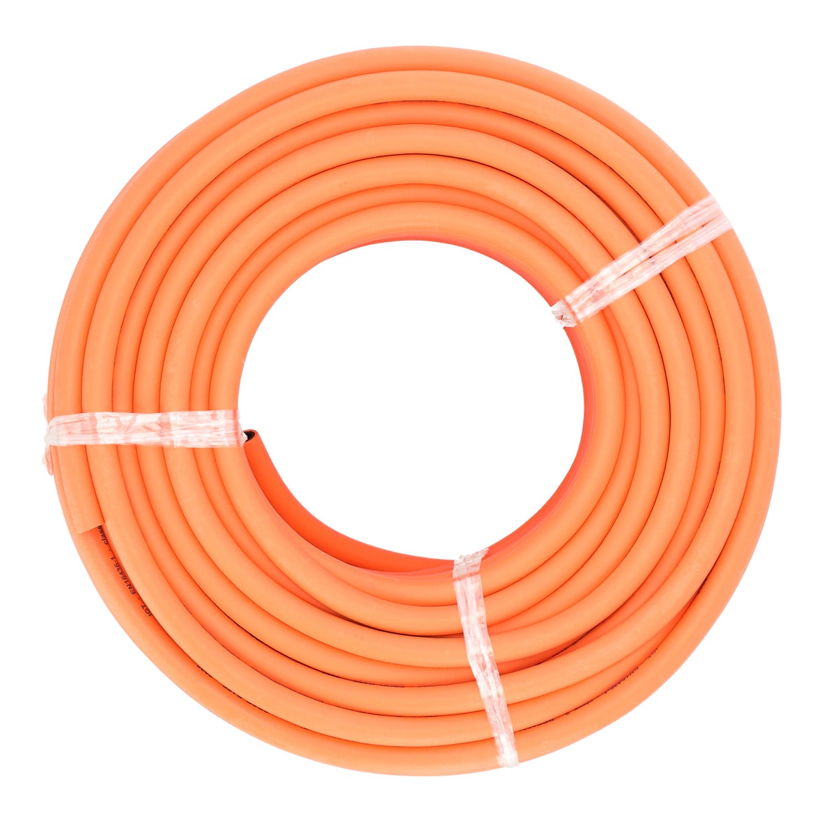 Gasslang rubber 10 bar rol per meter Gasslang rubber 10 bar rol per meter