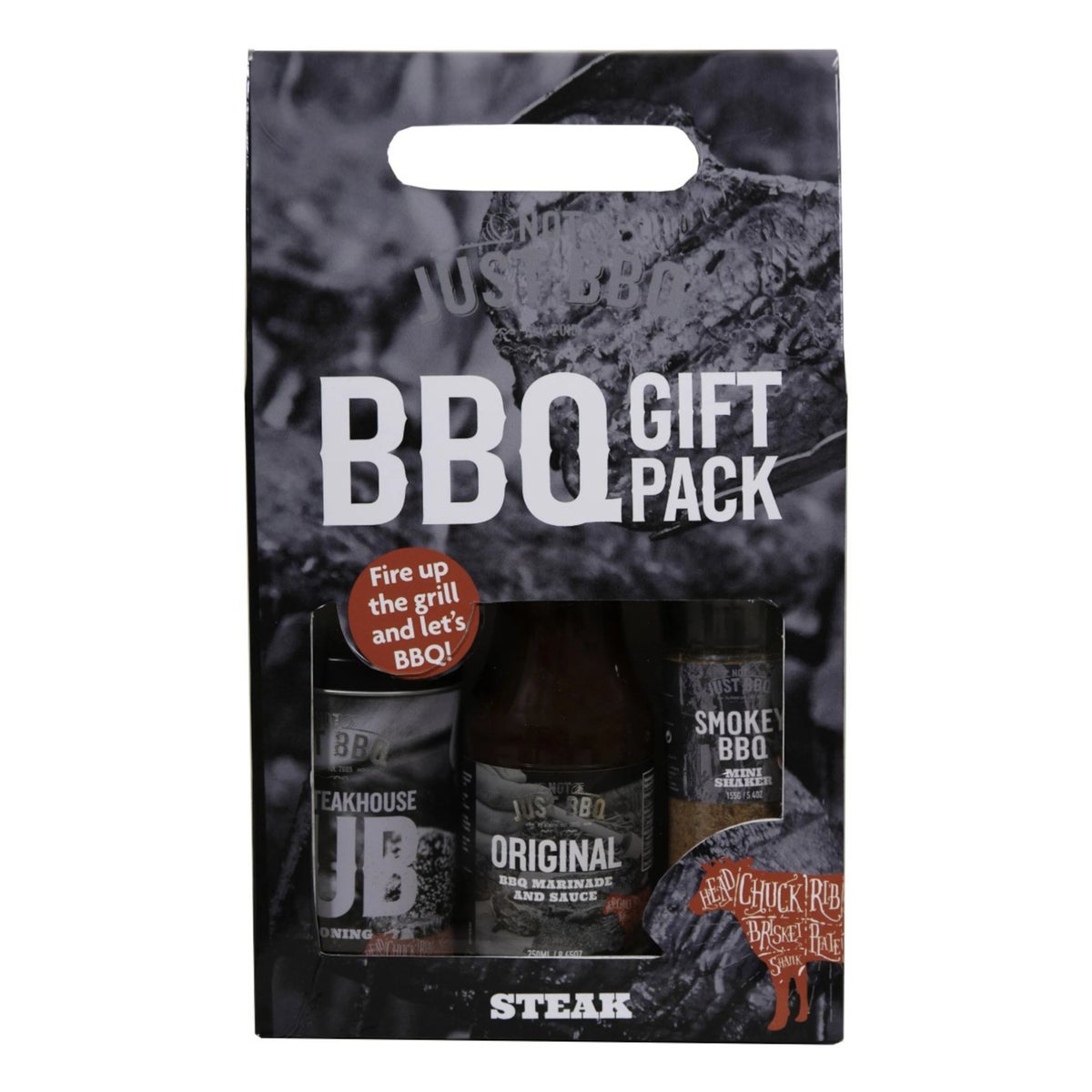 Rub bbq giftstet steak 540 g Not Just BBQ Rub bbq giftstet steak 540 g Not Just BBQ
