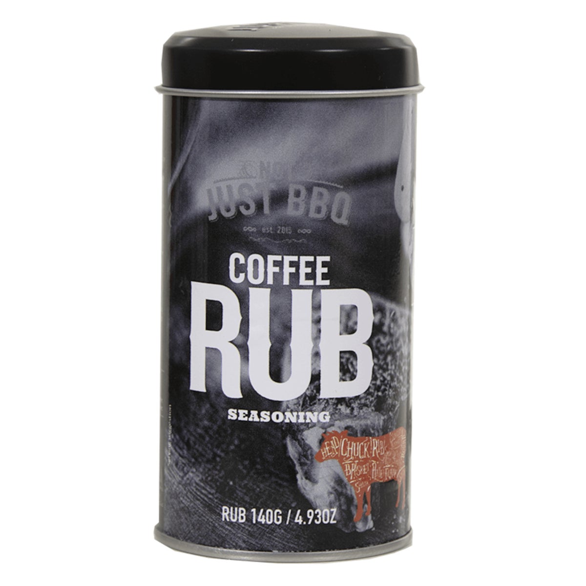 Rub bbq coffee 140 g Not Just BBQ Rub bbq coffee 140 g Not Just BBQ