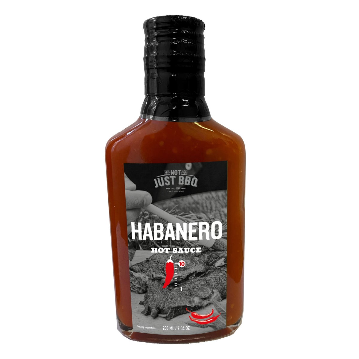 Saus habanero hot 200 ml Not Just BBQ Saus habanero hot 200 ml Not Just BBQ