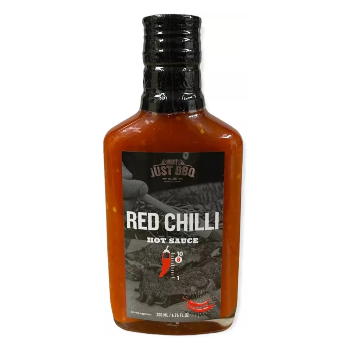 Saus red chili hot 200 ml Not Just BBQ Saus red chili hot 200 ml Not Just BBQ