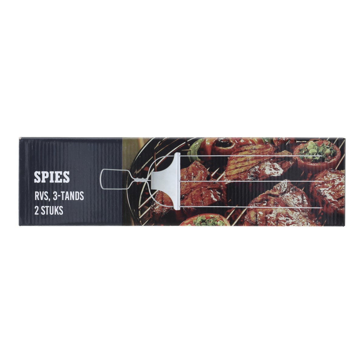Spies RVS 3-tands Spies RVS 3-tands