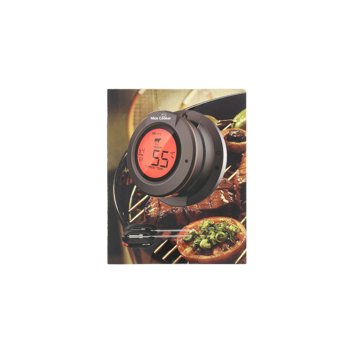Thermometer BBQ TBD-20 deksel Nice Cooker Thermometer BBQ TBD-20 deksel Nice Cooker