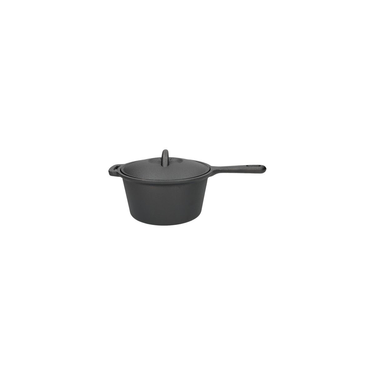 Steelpan met deksel D18,5 cm Gietijzer Steelpan met deksel D18,5 cm Gietijzer