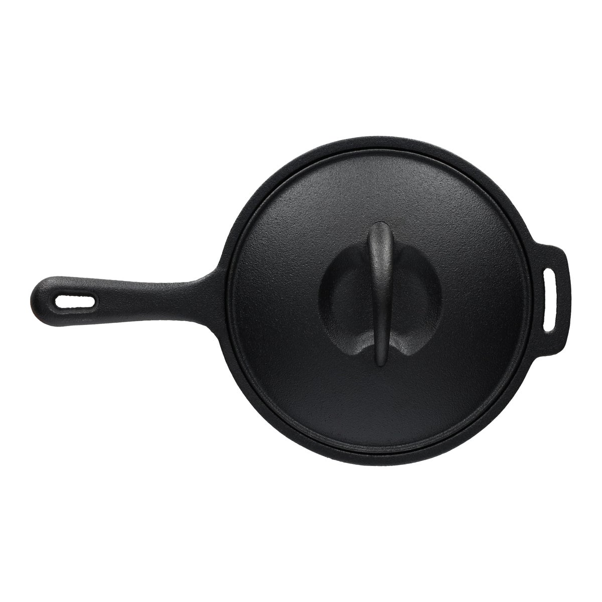 Steelpan met deksel D18,5 cm Gietijzer Steelpan met deksel D18,5 cm Gietijzer