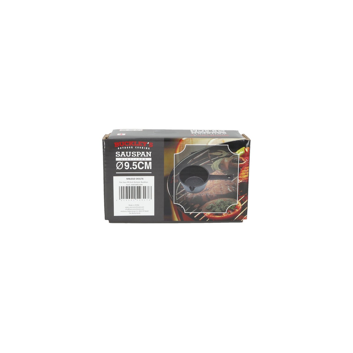 Pan Saus D9,5 cm Gietijzer Buckleys Pan Saus D9,5 cm Gietijzer Buckleys