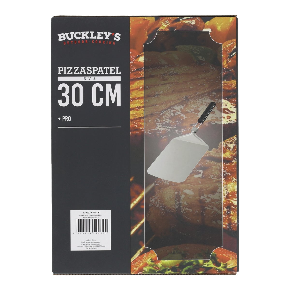 Pizza spatel RVS pro Buckleys Pizza spatel RVS pro Buckleys