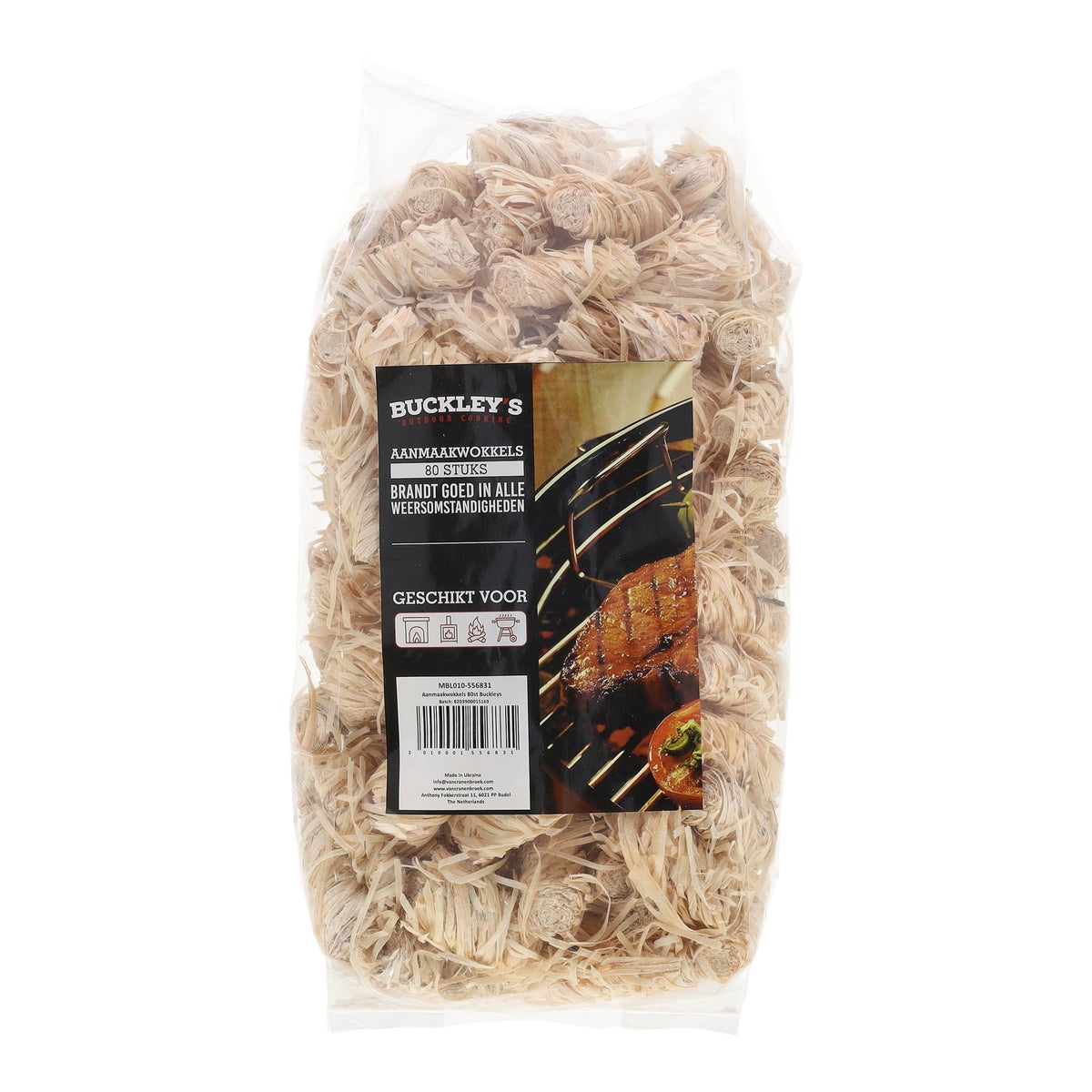 Aanmaakwokkels 80st. Buckleys Aanmaakwokkels 80st. Buckleys