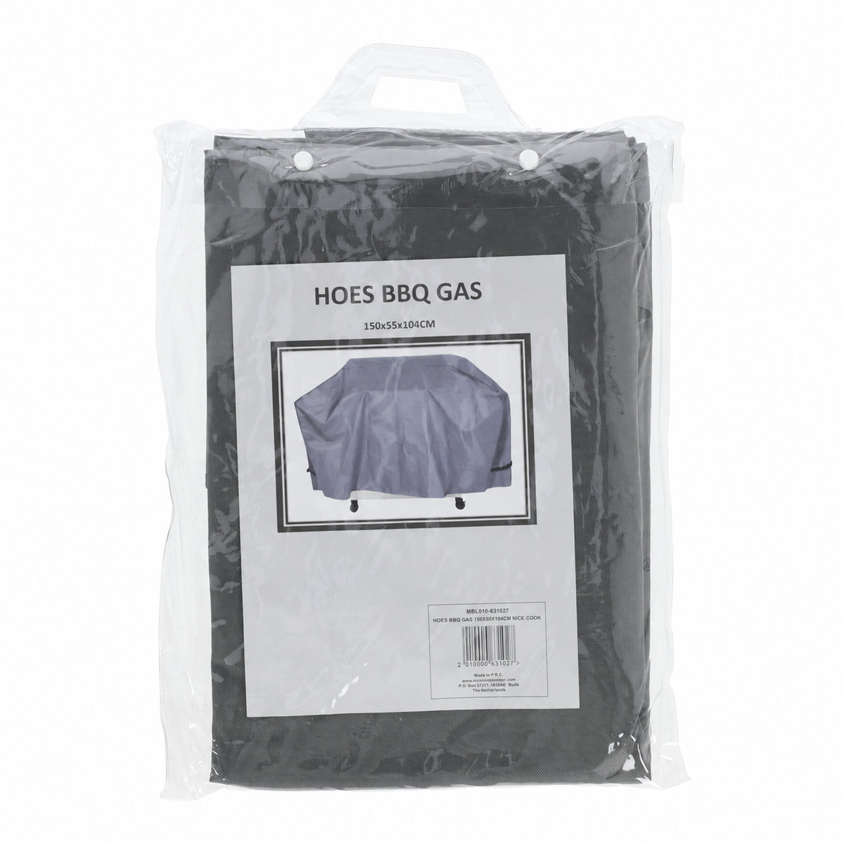 Hoes gas BBQ 150 x 55 x 104 cm Hoes gas BBQ 150 x 55 x 104 cm