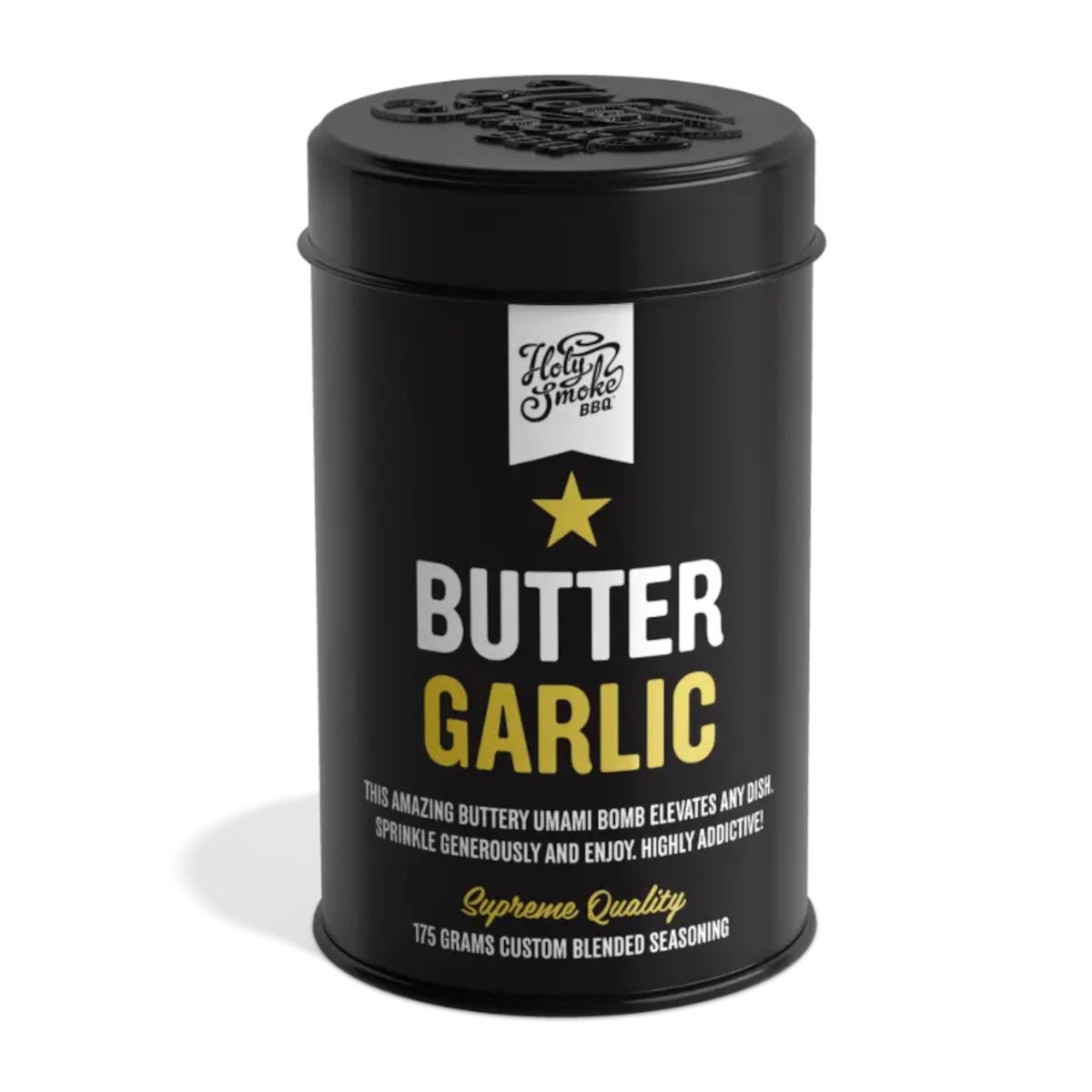 Rub bbq butter garlic 175 g Holy Smoke Rub bbq butter garlic 175 g Holy Smoke