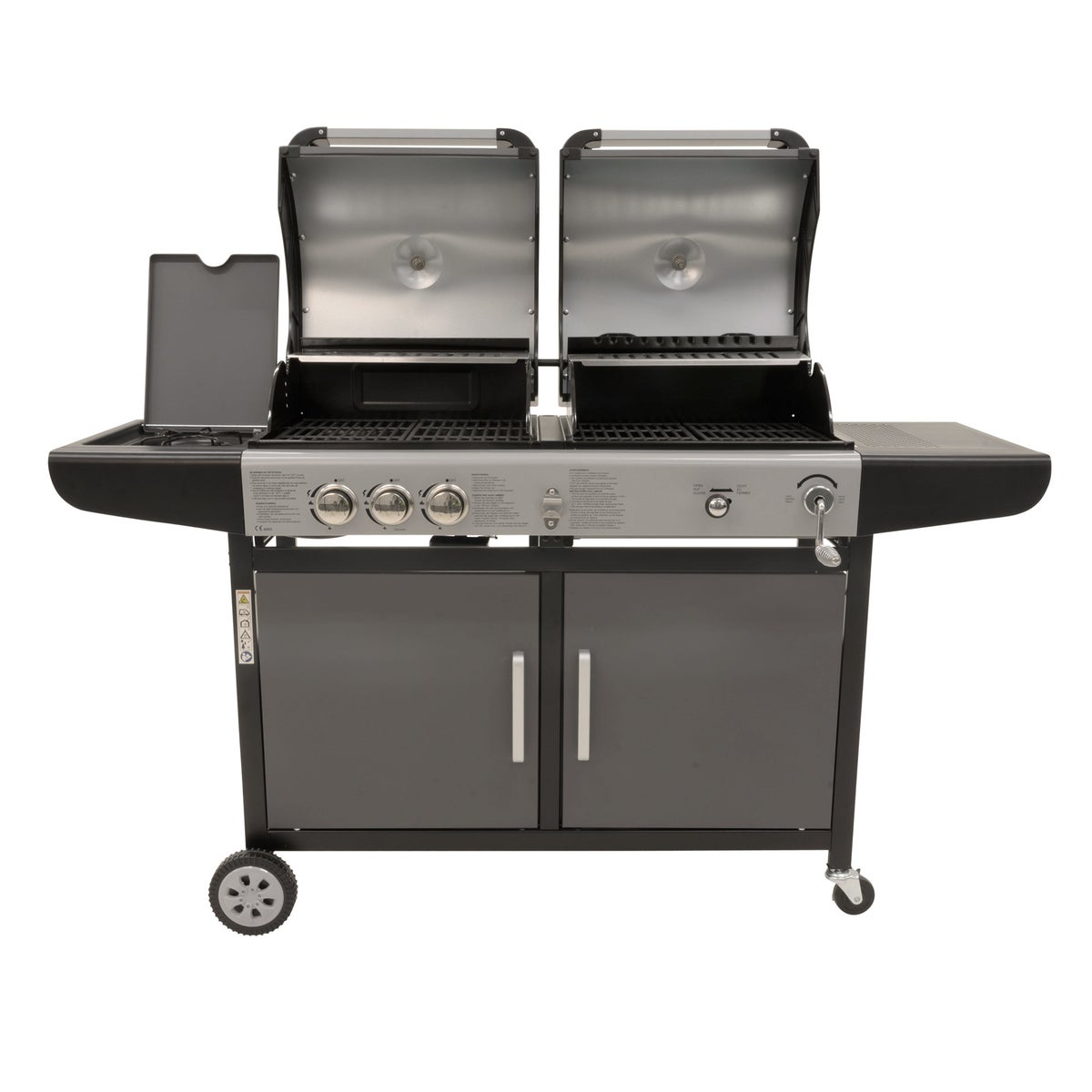 Gas- en houtskoolbarbecue New York Gas- en houtskoolbarbecue New York