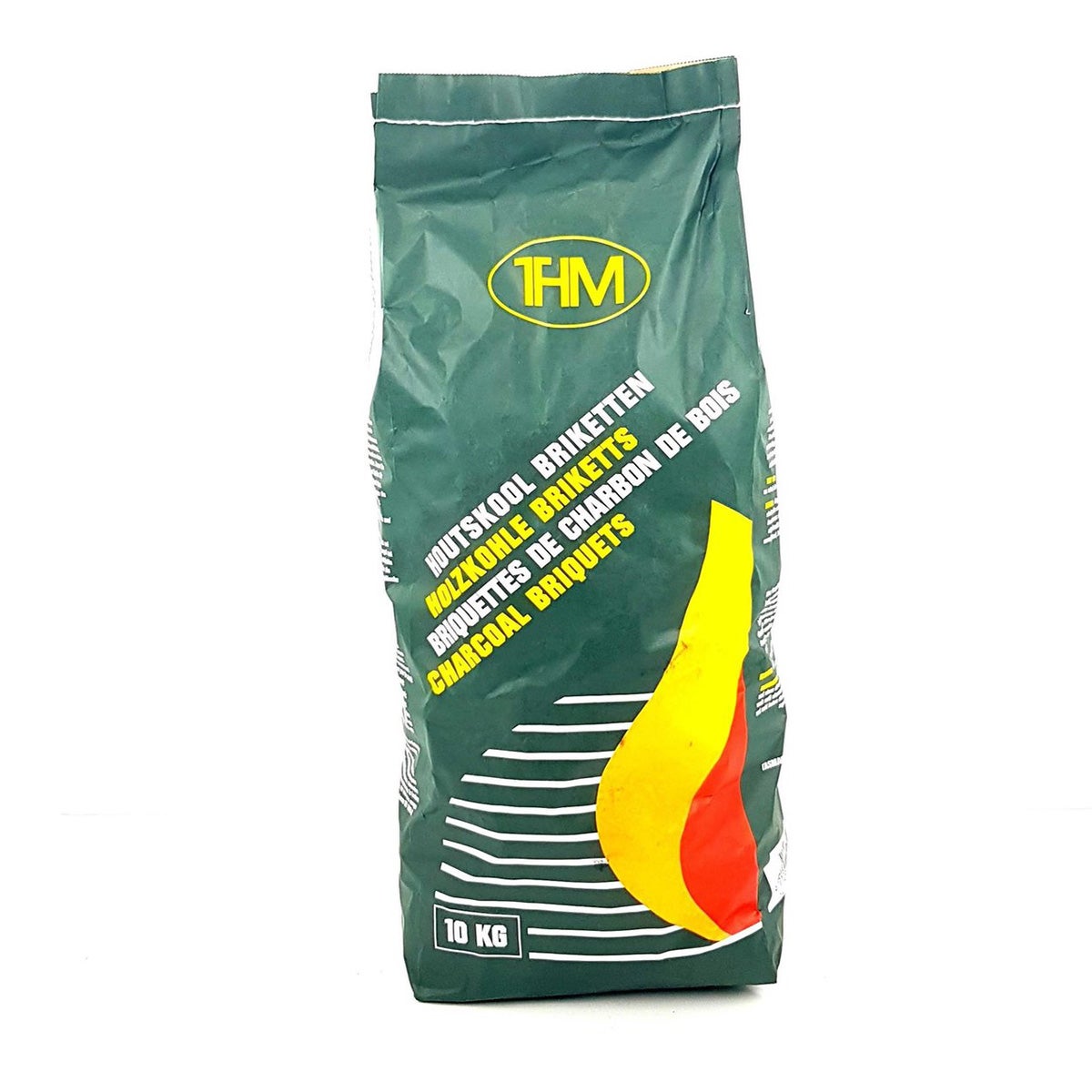 Houtskool briketten 10 kg THM Houtskool briketten 10 kg THM