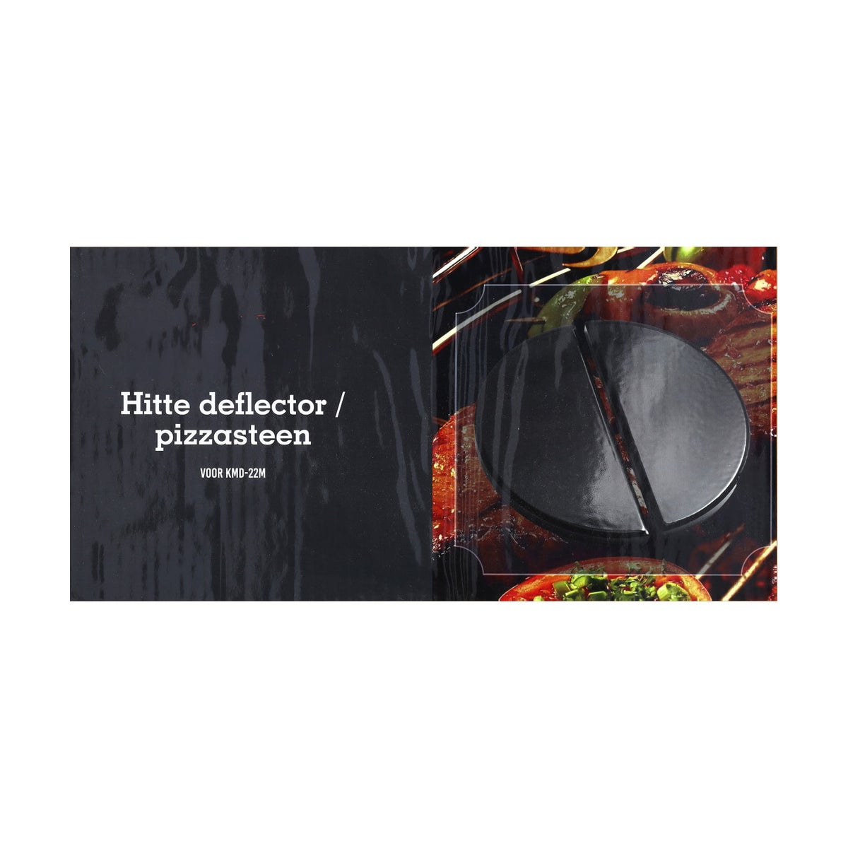 Deflector met pizzasteen half KMD-22 Deflector met pizzasteen half KMD-22
