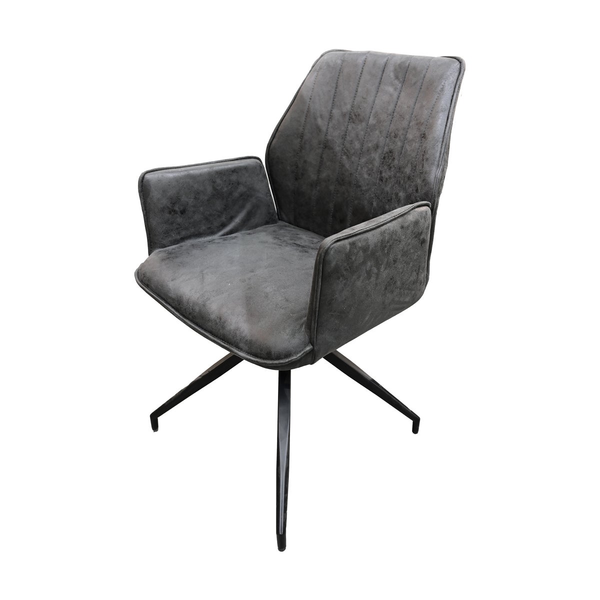 Stoel Fancy draai Antraciet Stoel Fancy draai Antraciet