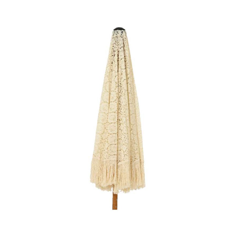 Parasol 200 cm beige crochet Parasol 200 cm beige crochet