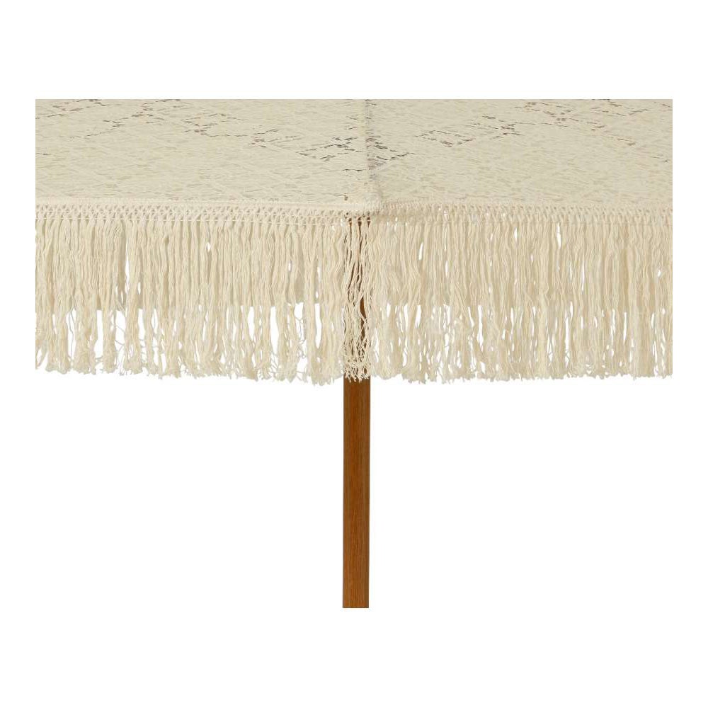 Parasol 200 cm beige crochet Parasol 200 cm beige crochet