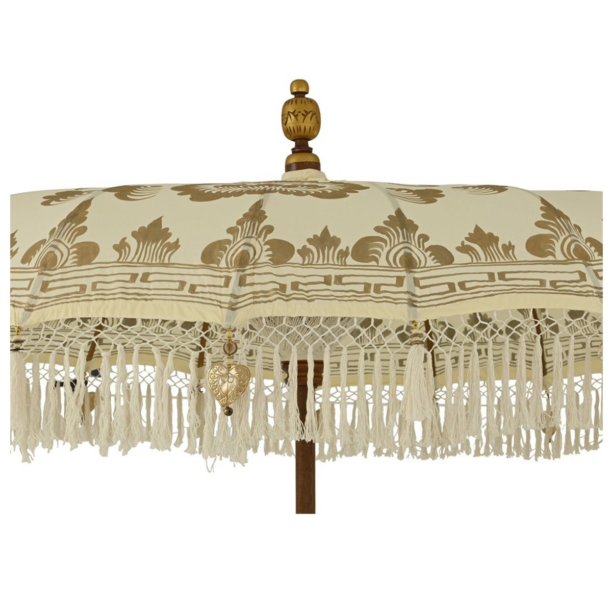 Parasol katoen creme 200 cm Parasol katoen creme 200 cm