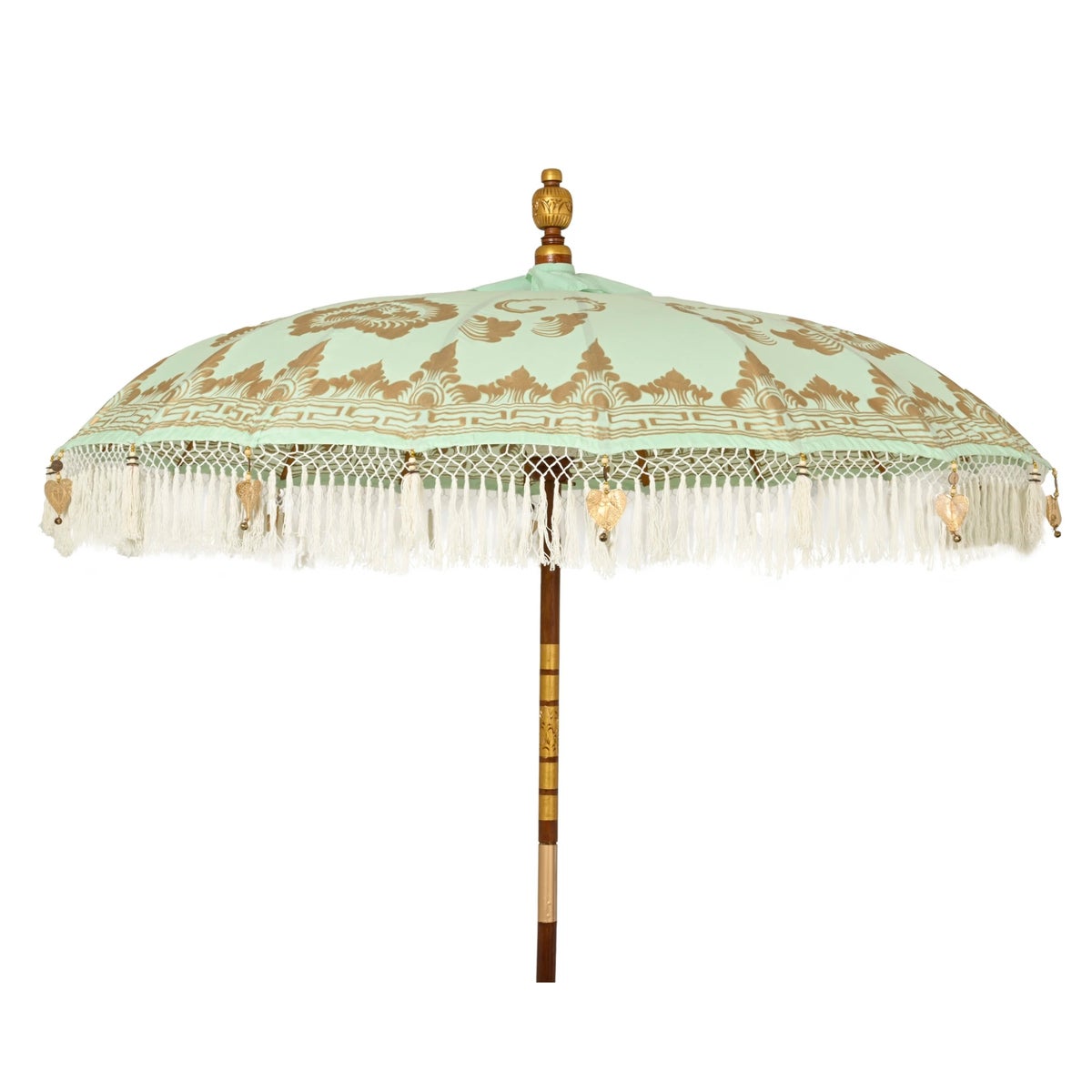 Parasol katoen groen 200 cm Parasol katoen groen 200 cm