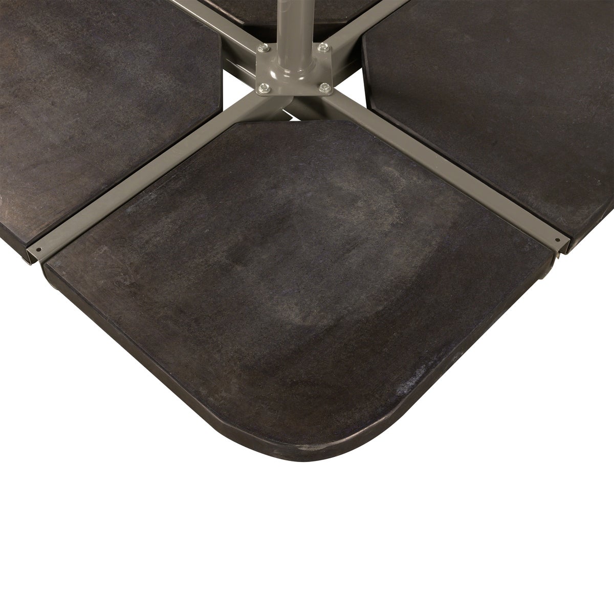 Parasoltegel graniet Amilla 35 kg antraciet Parasoltegel graniet Amilla 35 kg antraciet