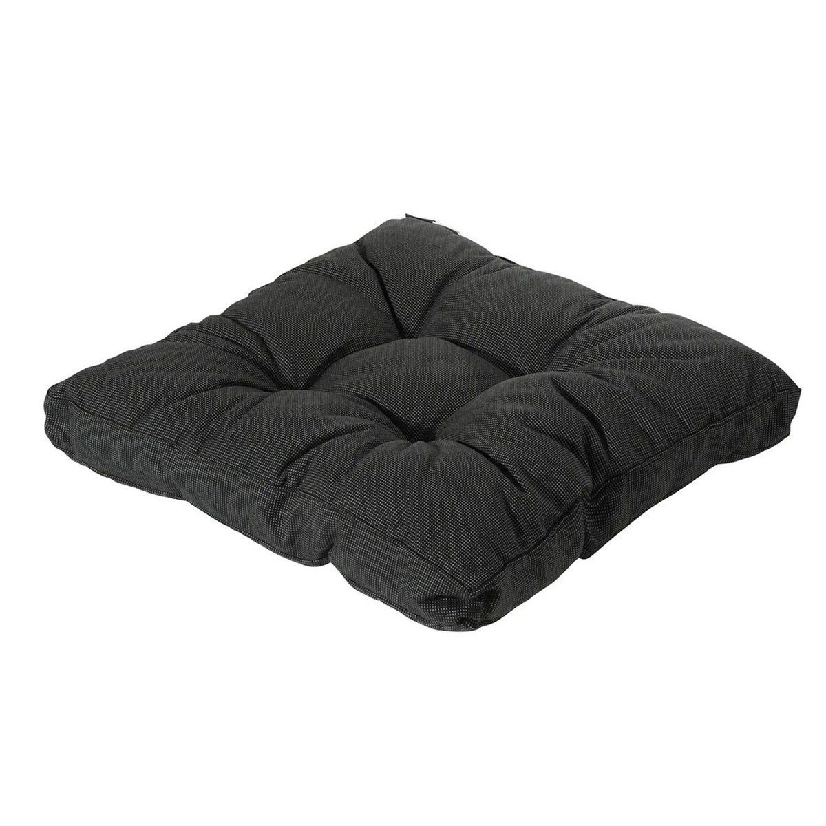 Rib black lounge zitkussen 60 x 60 cm Rib black lounge zitkussen 60 x 60 cm