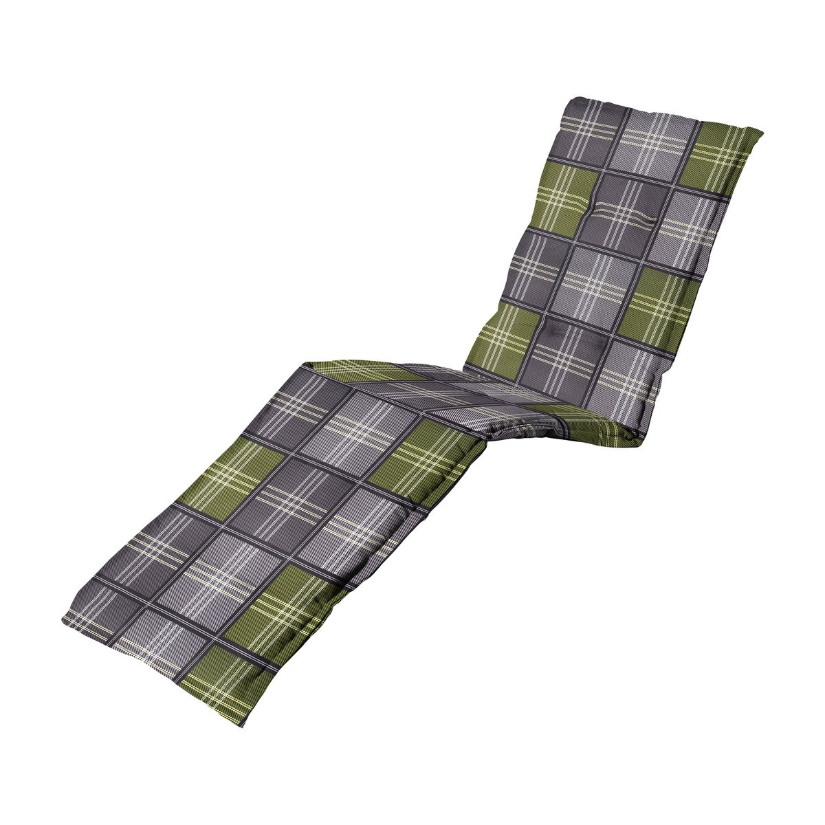 Patchy olive ligbedkussen 200 x 65 cm Patchy olive ligbedkussen 200 x 65 cm