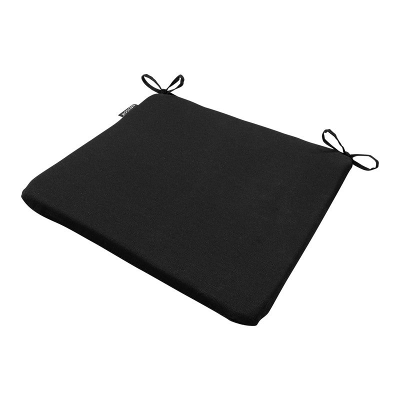 Panama black zitkussen uni 40 x 40 cm Panama black zitkussen uni 40 x 40 cm