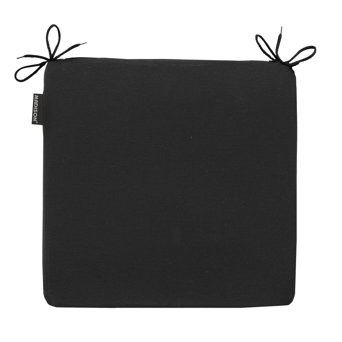 Panama black zitkussen uni 40 x 40 cm Panama black zitkussen uni 40 x 40 cm