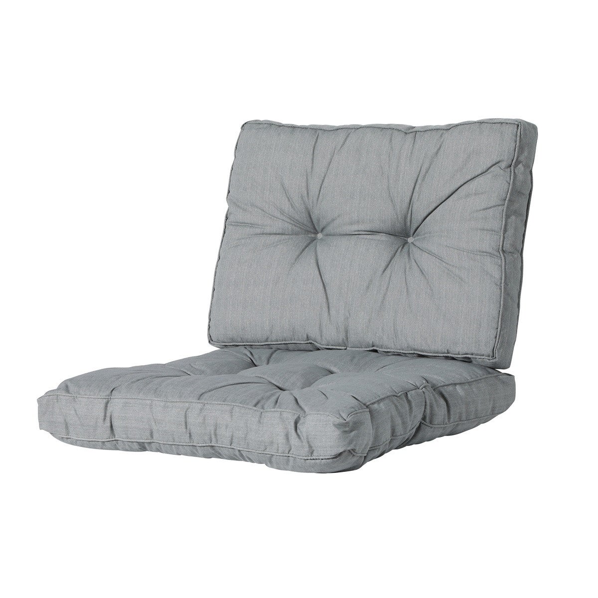 Basic grey lounge zitkussen 60 x 60 cm Basic grey lounge zitkussen 60 x 60 cm