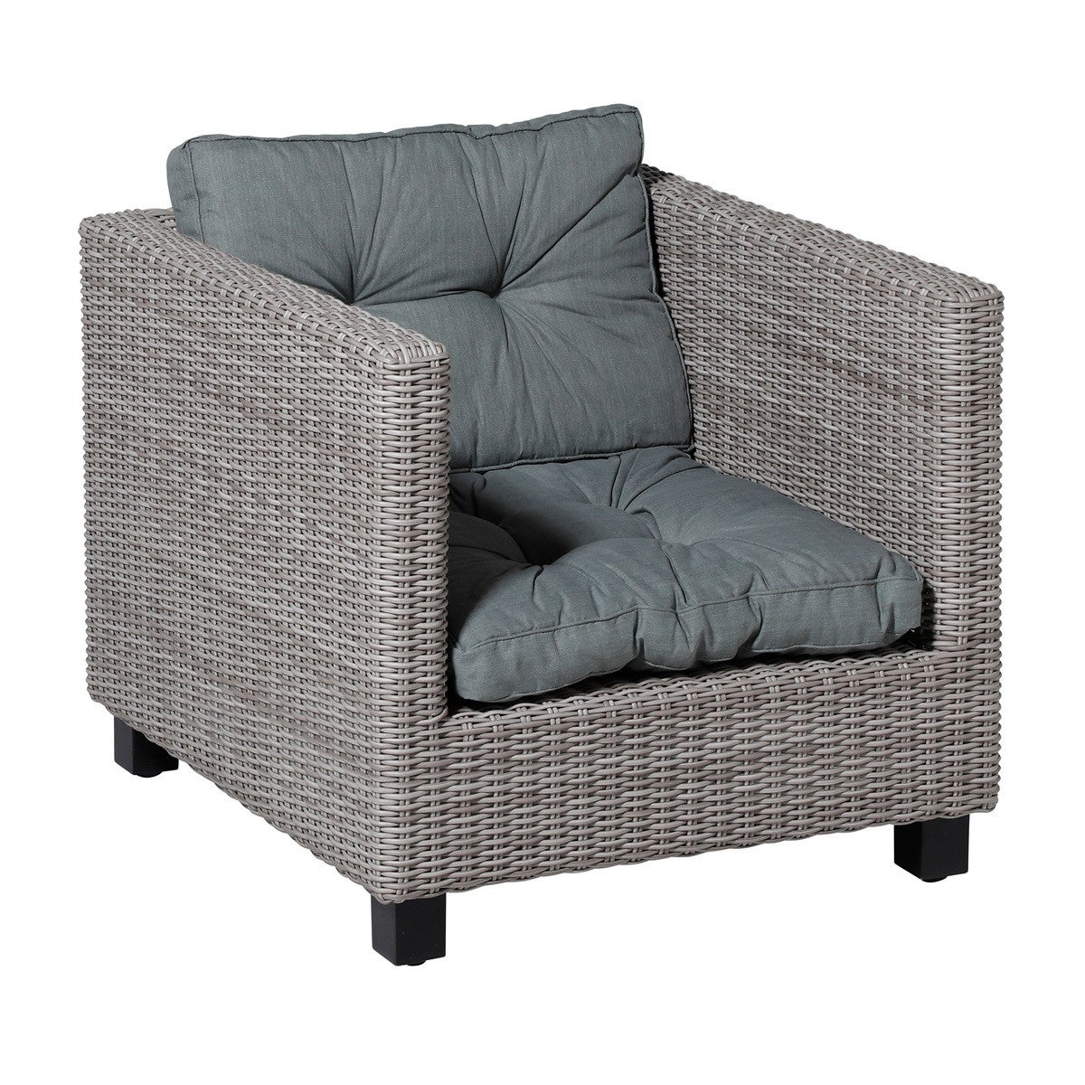 Basic grey lounge zitkussen 60 x 60 cm Basic grey lounge zitkussen 60 x 60 cm