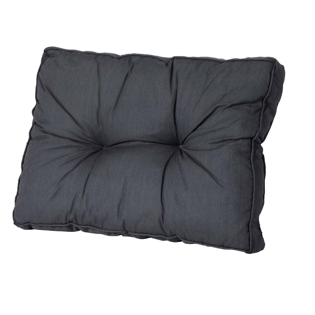 Basic black lounge rugkussen 60 x 40 cm Basic black lounge rugkussen 60 x 40 cm