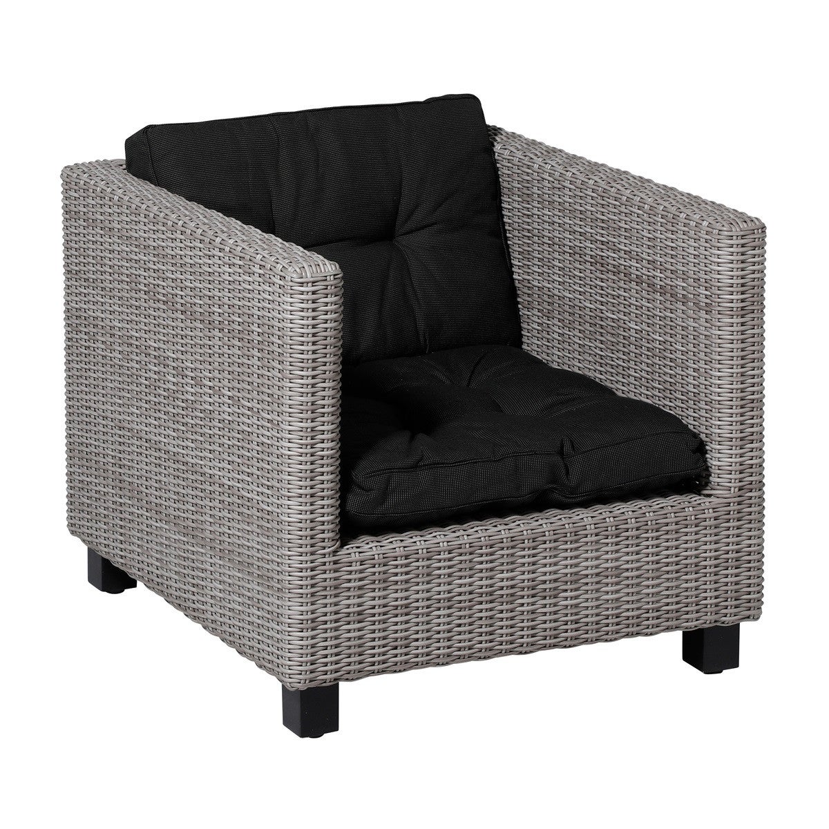 Rib black lounge rugkussen 60 x 40 cm Rib black lounge rugkussen 60 x 40 cm
