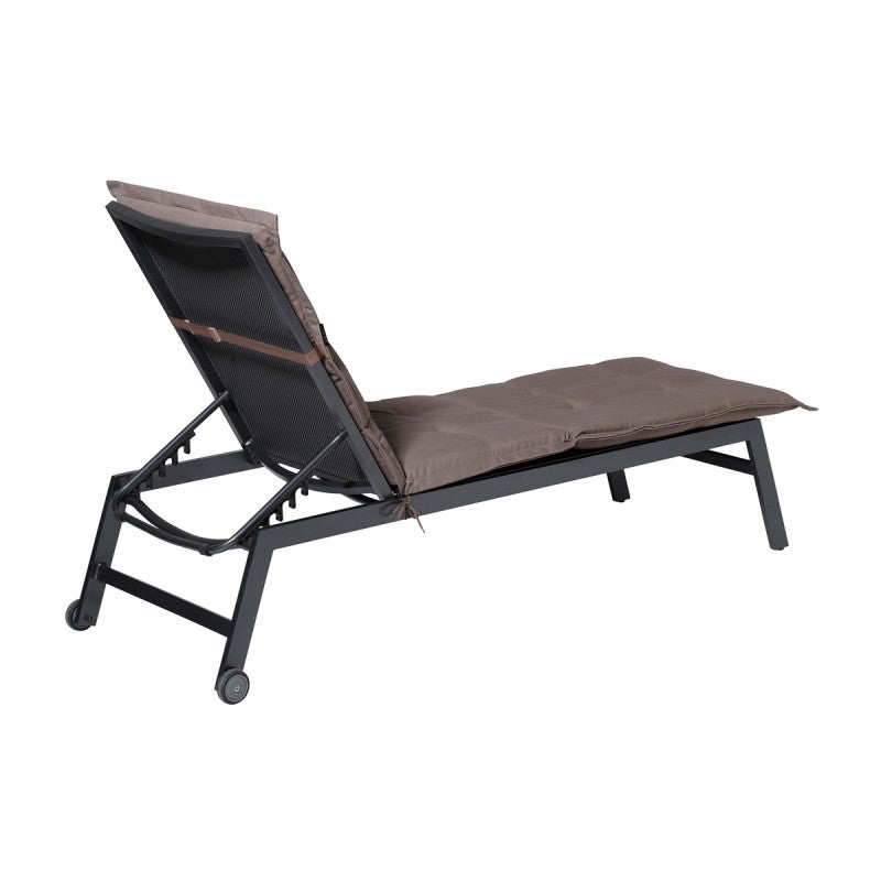 Panama taupe ligbedkussen 65 x 200 cm Panama taupe ligbedkussen 65 x 200 cm