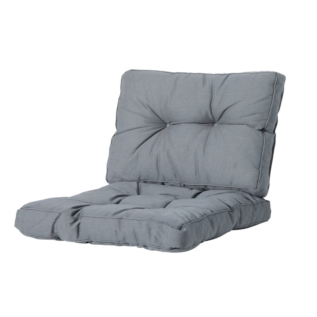 Rib grey loungekussen 60 x 40 rug Rib grey loungekussen 60 x 40 rug