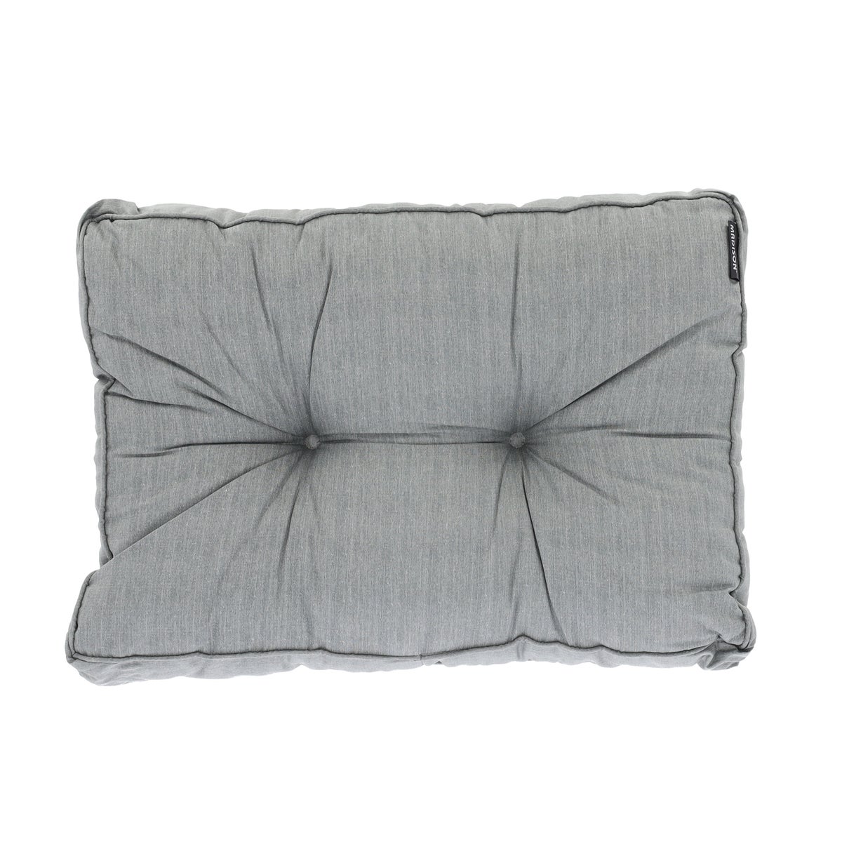 Basic grey lounge rugkussen 73 x 40 cm Basic grey lounge rugkussen 73 x 40 cm