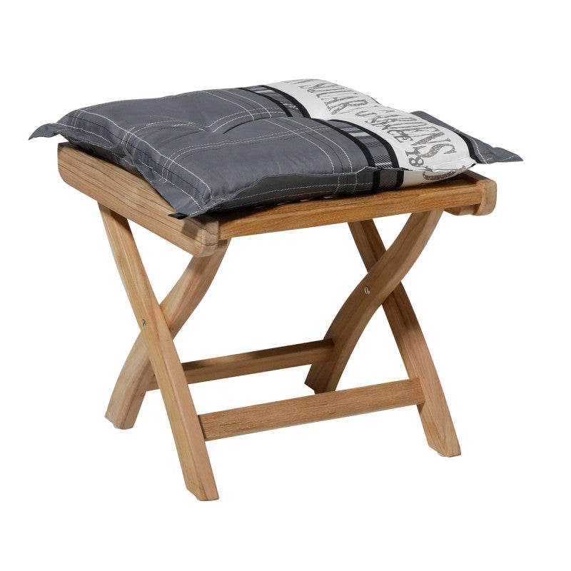 Madison garden grey hocker 50 x 50 cm Madison garden grey hocker 50 x 50 cm