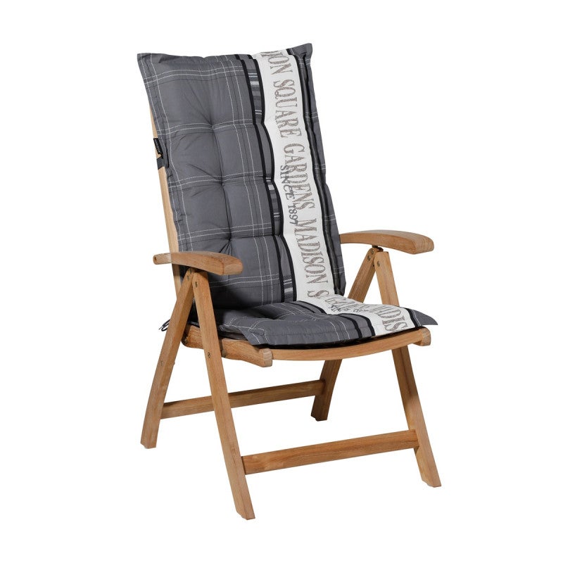 Madison garden grey Mona inzetkussen 105 x 50 cm Madison garden grey Mona inzetkussen 105 x 50 cm