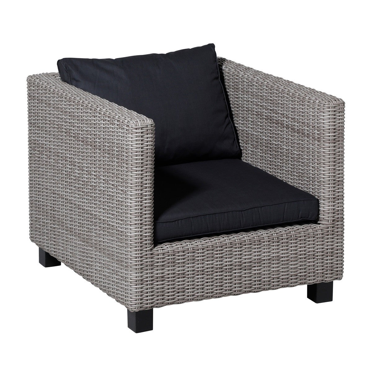 Basic black zitkussen lounge lux 73 x 73 cm Basic black zitkussen lounge lux 73 x 73 cm