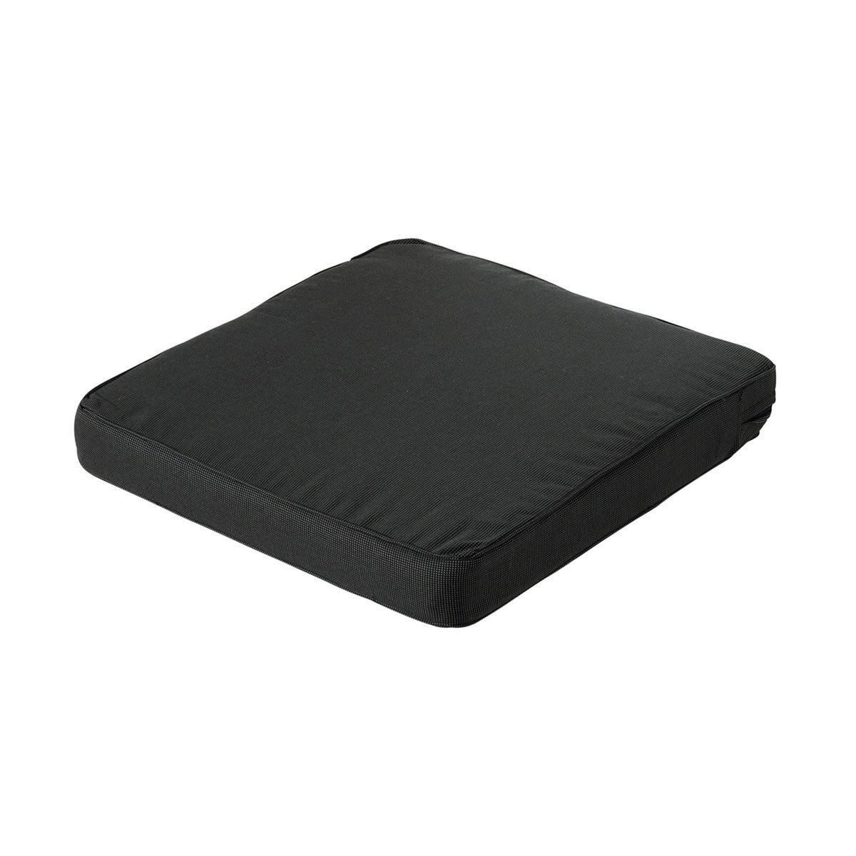 Rib black zitkussen loung lux 73 x 73 cm Rib black zitkussen loung lux 73 x 73 cm