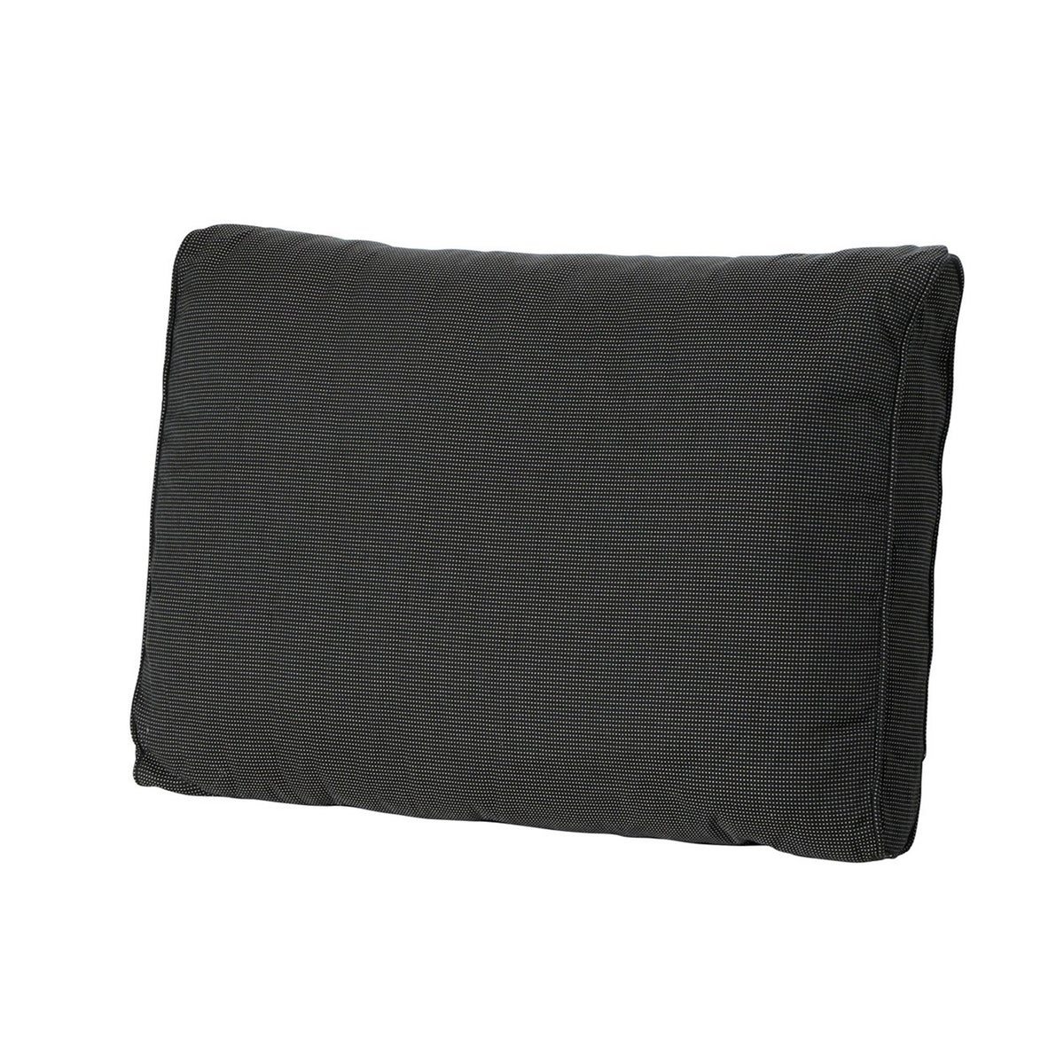 Rib black rugkussen lounge soft 73 x 40 cm Rib black rugkussen lounge soft 73 x 40 cm