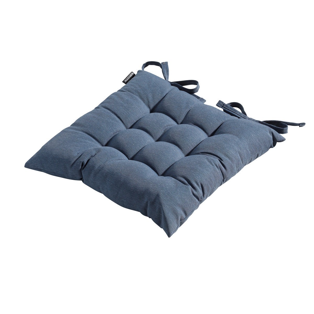 Panama safier blue Toscane kussen 46 x 46 cm Panama safier blue Toscane kussen 46 x 46 cm